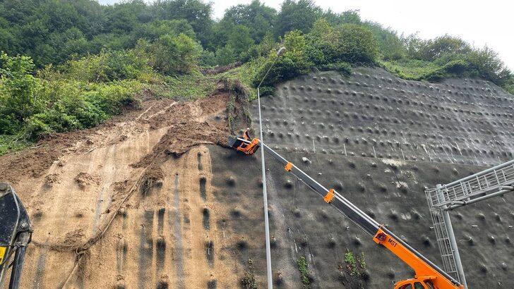 Bolu Dağı Tüneli İstanbul istikameti heyelan nedeniyle ulaşıma kapatıldı G5