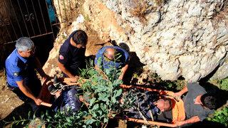Antalya'da akılalmaz olay! Tuvaletini yaparken falezlerden düştü