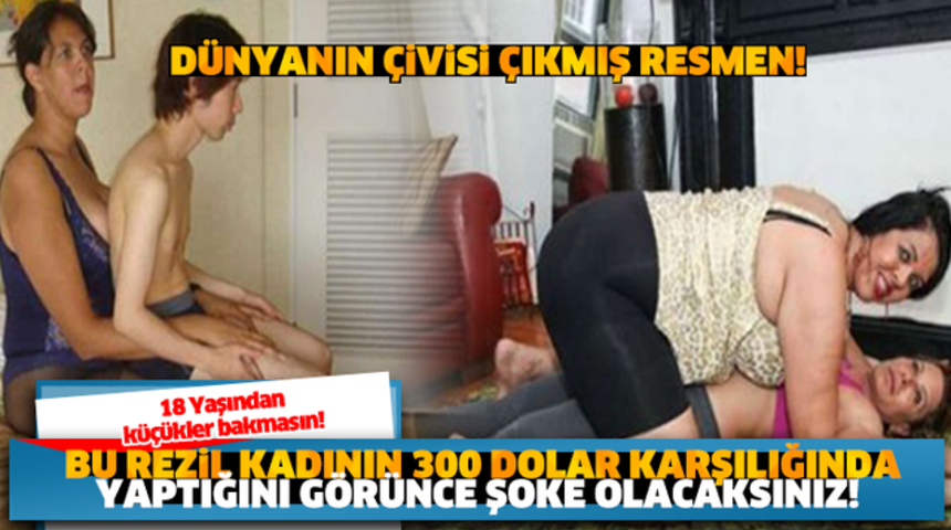 D&uuml;nyanın &Ccedil;ivisi &Ccedil;ıkmış 300 Dolar Karşılığında Kadınların Yaptıklarını G&ouml;r&uuml;nce ŞOK Olucaksınız