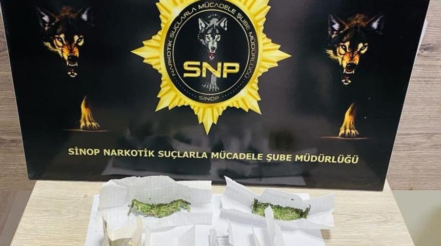 Sinop'ta uyuşturucu operasyonunda 4 kişi yakalandı