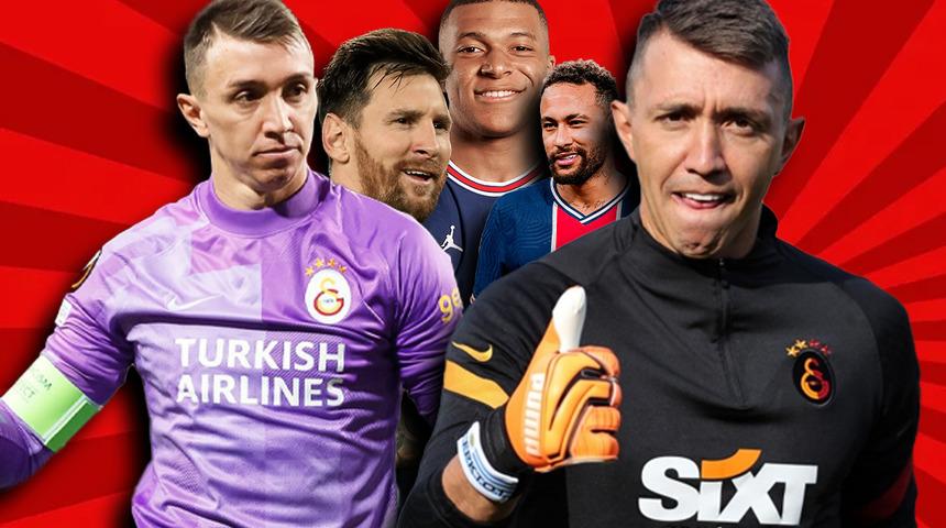 Galatasaray'da Muslera yuvadan uçuyor! Messi, Neymar ve Mbappe'ye rakip olacak