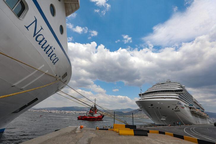 İzmir, 3 kruvaziyerle gelen 2 bin 300 turisti ağırladı G2