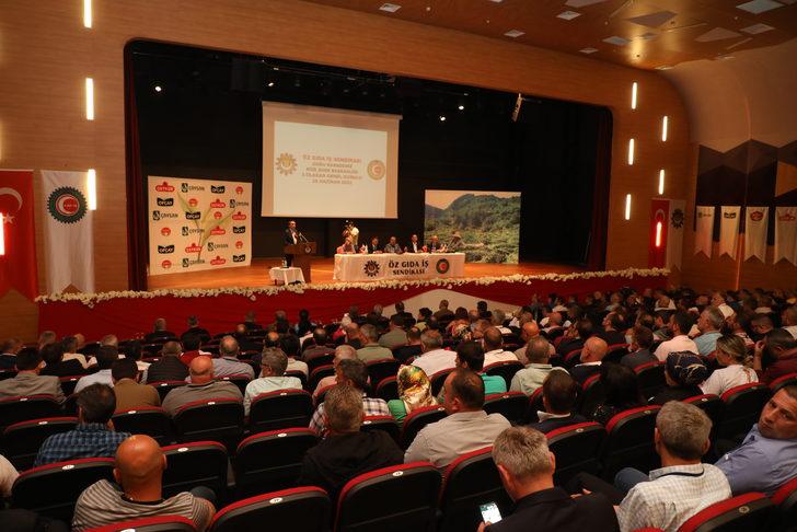 Öz Gıda-İş Sendikası Genel Başkanı Şahin, Rize'de konuştu: G3