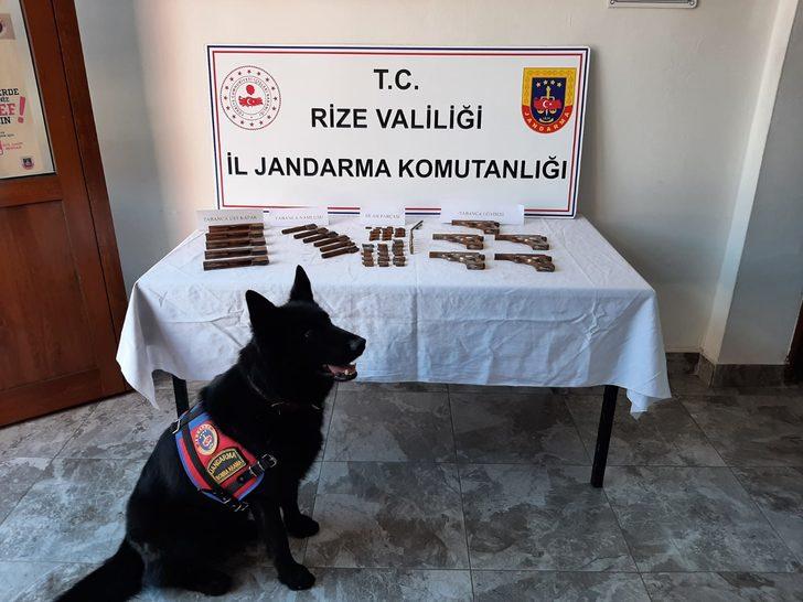 Rize'de kaçak silah atölyesine düzenlenen operasyonda 2 kişi gözaltına alındı G3