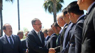 Gençlik ve Spor Bakanı Kasapoğlu, Mersin'de konuştu: