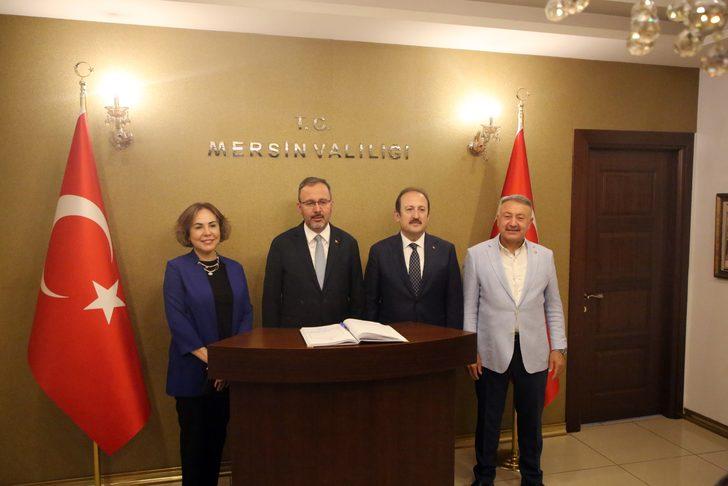 Gençlik ve Spor Bakanı Kasapoğlu, Mersin'de konuştu: G2