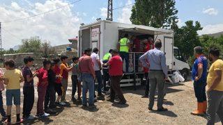 Ağrı'da 34 yapı sel sularından etkilendi