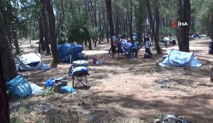 Tatilcilerin yeni gözdesi çadır turizmi oldu! “Otele göre daha ekonomik” G4