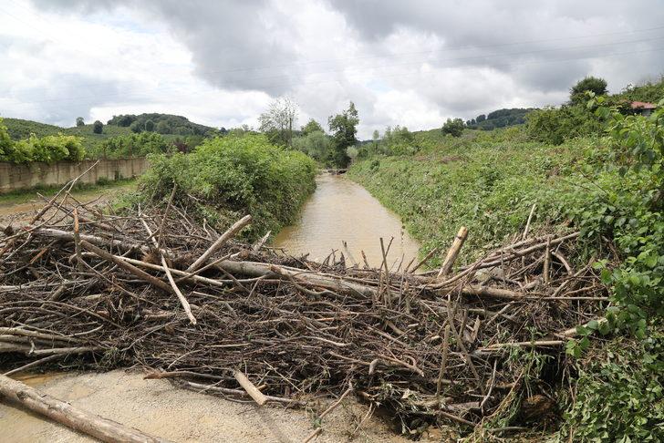 Sakarya'da sağanaktan etkilenen bölgelerde temizlik çalışması yapıldı G3