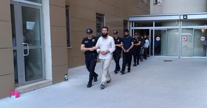 Manisa'da DEAŞ operasyonunda yakalanan 10 zanlı tutuklandı G3