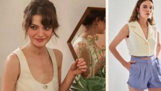 Gizli Saklı dizisindeki Yaz karakterinin giydiği yelek ve pantolonlu kombine alternatif öneriler