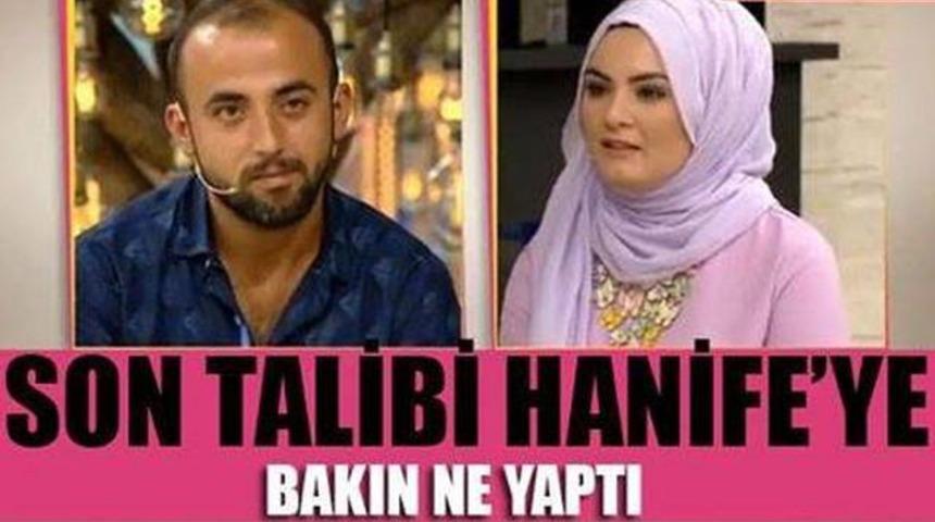 Hanife'ye Talibinden Tokat Gibi Cevap