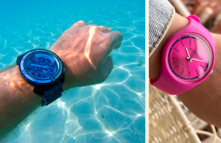Sıcak yaz aylarında denize veya havuza girerken çıkarmakla dert etmeyeceğiniz suya dayanıklı kol saati modelleri