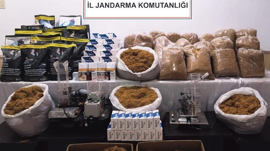 Trabzon'da kaçak sigara operasyonunda 1 kişi gözaltına alındı