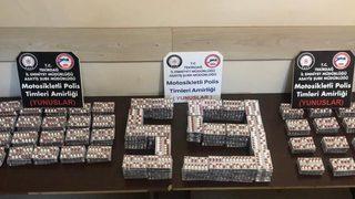 Tekirdağ'da bir araçta 5 bin 544 sentetik ecza ele geçirildi