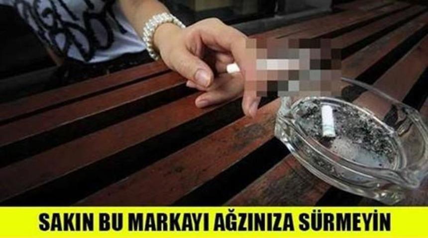 Sakın Bu Marka Sigarayı Ağzınıza S&uuml;rmeyin hayati Uyarı Geldi!