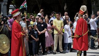 Mehteran Birliği Topkapı Sarayı'nda konser verdi