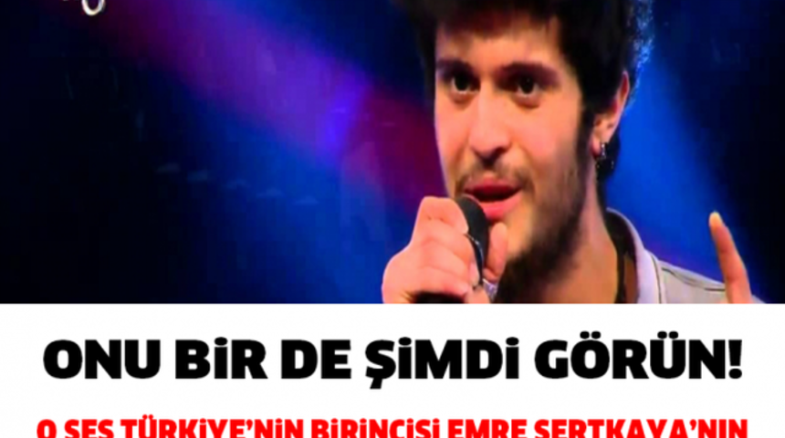 O Ses T&uuml;rkiye Birincisi Emre Sertkaya'yı G&ouml;renler G&ouml;zlerine İnanamıyor!