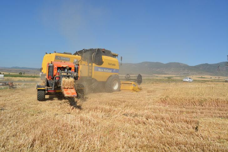 Gaziantep’te hububat hasadının ardından saman mesaisi başladı G2