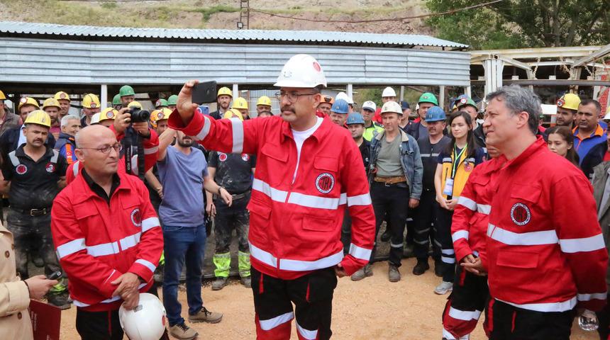 Bakan Soylu, Kütahya'da maden kazası tatbikatına katılan ekiplere telefonla seslendi: