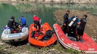 Müküs Çayı'nda kaybolan hemşireyi arama çalışması sürüyor
