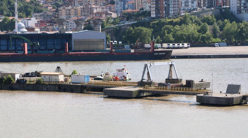 Ukrayna’dan çıkan gemi, Zonguldak'a geldi