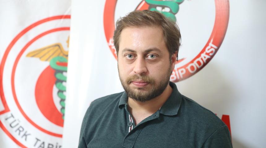 Şanlıurfa'da darbedilen doktor için eylem yapıldı