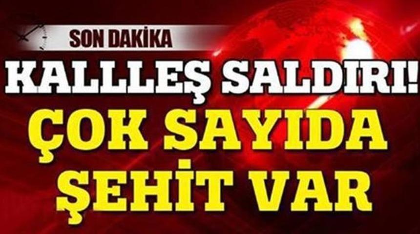 Son Dakika O İlimizde Kalleş Saldırı Şehit Ve Yaralılarımız Var