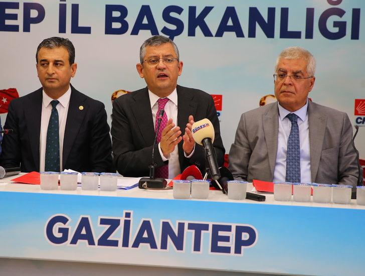 CHP Grup Başkanvekili Özel, Gaziantep'te gündemi değerlendirdi: G3