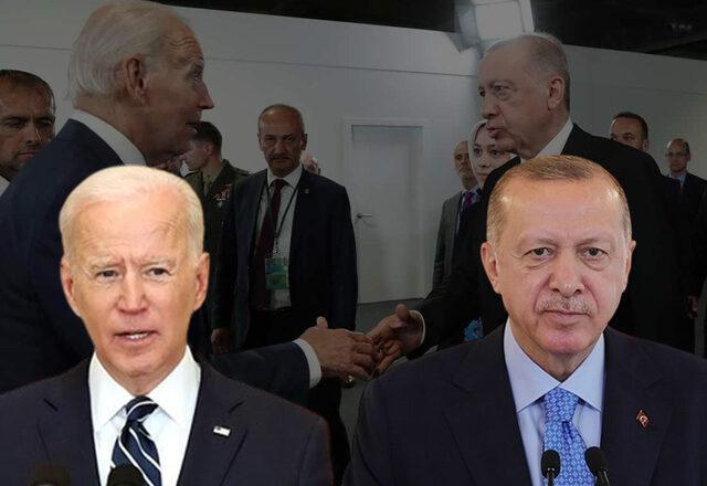 NATO Zirvesi’nde kritik temas! Cumhurbaşkanı Erdoğan-ABD Başkanı Biden görüşmesi başladı