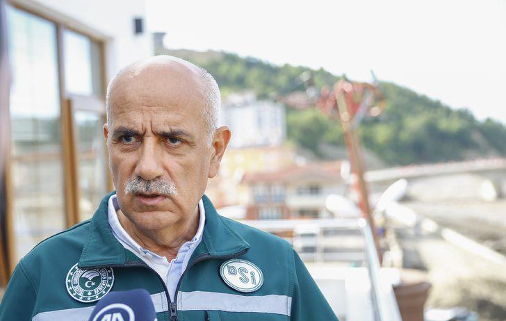 Tarım ve Orman Bakanı Kirişci, selden etkilenen Kastamonu'nun Bozkurt ilçesinde: G2