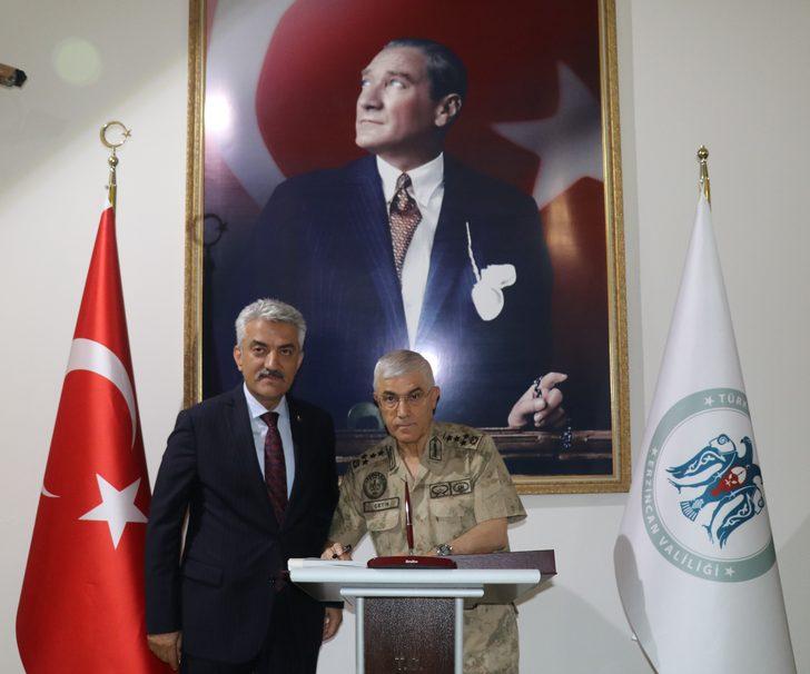 Jandarma Genel Komutanı Orgeneral Çetin Erzincan'da ziyaretlerde bulundu G4