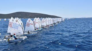 2022 Arkas Dünya Optimist Şampiyonası başladı