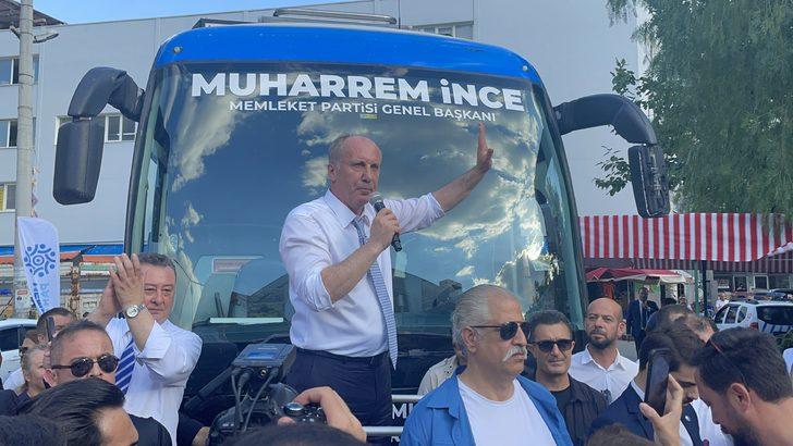 Memleket Partisi Genel Başkanı İnce, İzmir'de vatandaşlara seslendi: G1