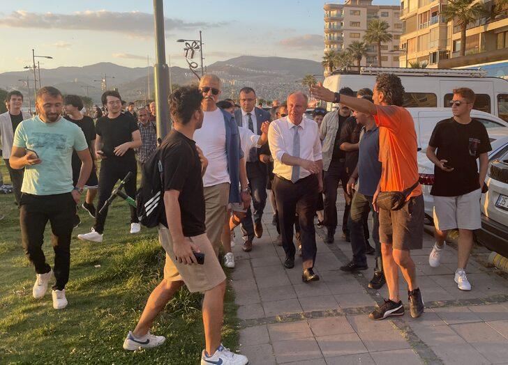 Memleket Partisi Genel Başkanı İnce, İzmir'de vatandaşlara seslendi: G3