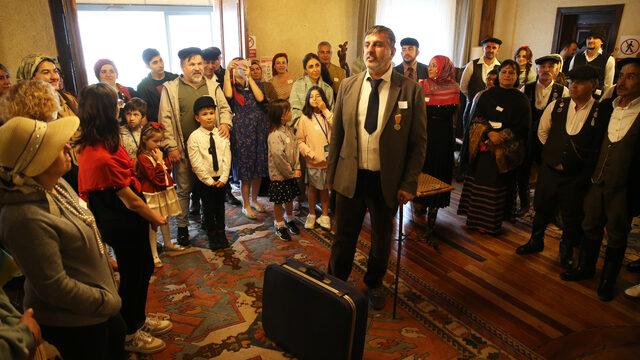 Giresun'da zamanda yolculuk ile eğitim metodu uygulandı