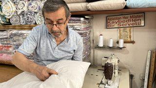 Isparta'nın son yorgan ustası mesleği yok olsun istemiyor