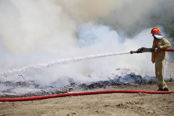 Hatay'da orman yangınına müdahale tatbikatı gerçekleştirildi G2