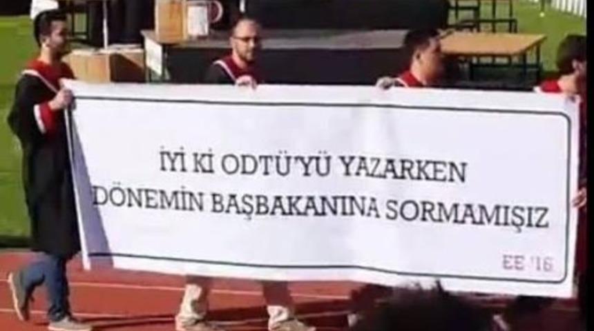 ODT&Uuml;'l&uuml;ler 2016 mezuniyetinde de s&ouml;z&uuml;n&uuml; sakınmadı