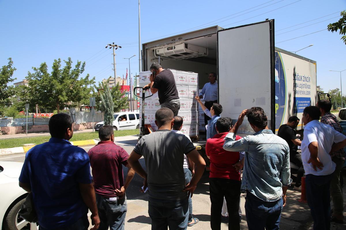 L&Ouml;SEV'den Şanlıurfa'da l&ouml;semi hastaları ve ailelerine et dağıtımı