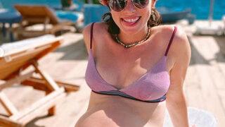 Özge Özpirinçci kızı Mercan'ı doğurduktan sonra paylaştı! İnanamıyorum