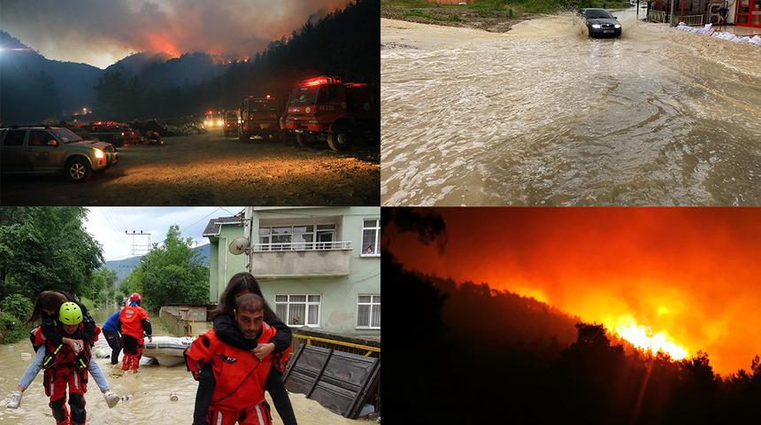 Orman yangınları, sel felaketleri... Türkiye son 40 yılın en ekstrem iki yılını yaşıyor!
