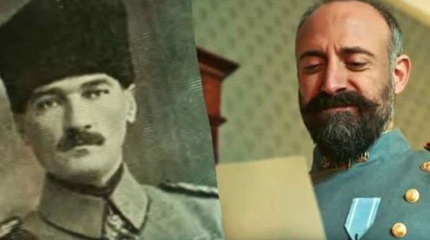 Vatanım sensin Dizisin'deki Atat&uuml;rk Sahnesi Sosyal Medyayı Salladı!