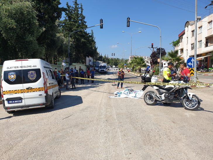 Osmaniye'de kamyonun çarptığı motosikletin sürücüsü öldü G5
