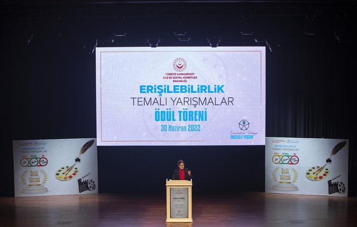 Bakan Yanık, "Erişilebilirlik Temalı Yarışmalar Ödül Töreni"nde konuştu: G1