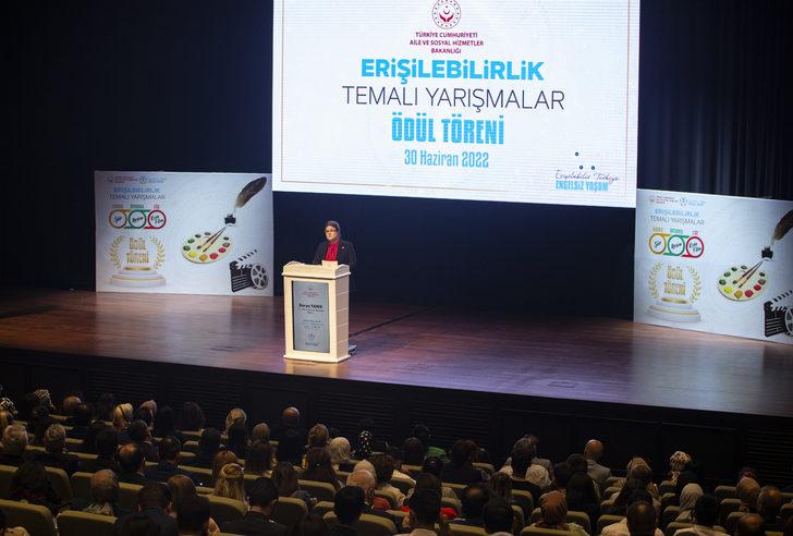 Bakan Yanık, "Erişilebilirlik Temalı Yarışmalar Ödül Töreni"nde konuştu: G4