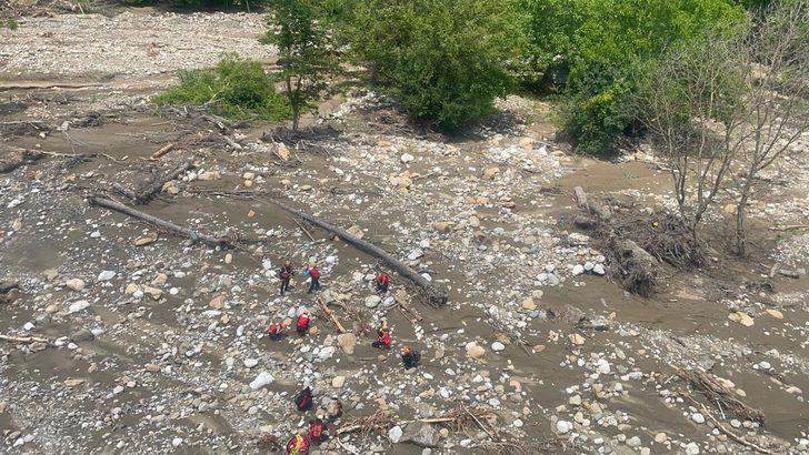 GÜNCELLEME - Kastamonu'da sele kapılan genci arama çalışmalarından 4'üncü gün de sonuç alınamadı G4