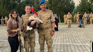 Kurtlar Taburu'ndaki komandolar Suriye'den döndü