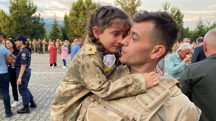 "Kurtlar" Taburu'ndaki komandolar Suriye'den döndü G4