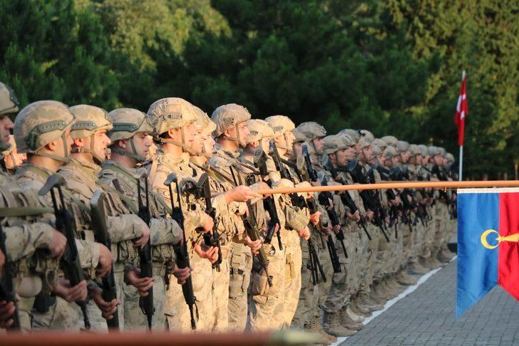 "Kurtlar" Taburu'ndaki komandolar Suriye'den döndü G5